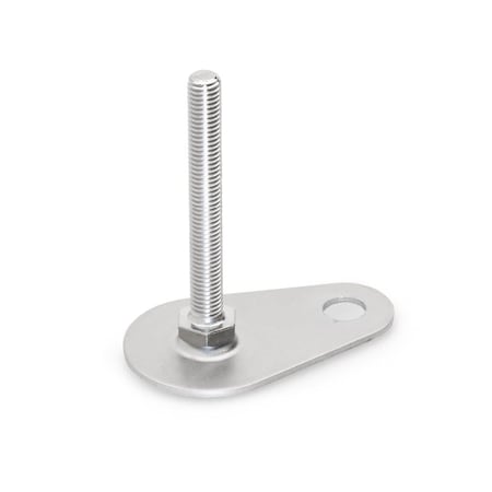 J.W. Winco JW Winco GN43-50-1/2X13-125-D0-S Leveling Feet 43-50-1/2X13-125-D0-S